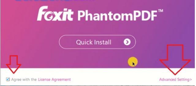 cài đặt phần mềm Foxit PhantomPDF full