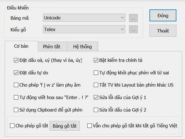 Tải phần mềm EVKey 4.3.7 – Gõ tiếng Việt, sửa lỗi dấu gợi ý tốt nhất