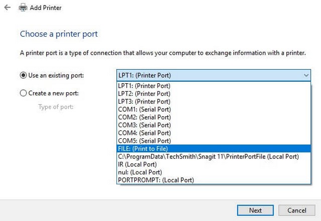Hướng dẫn cách cài đặt lại Microsoft Print to PDF full