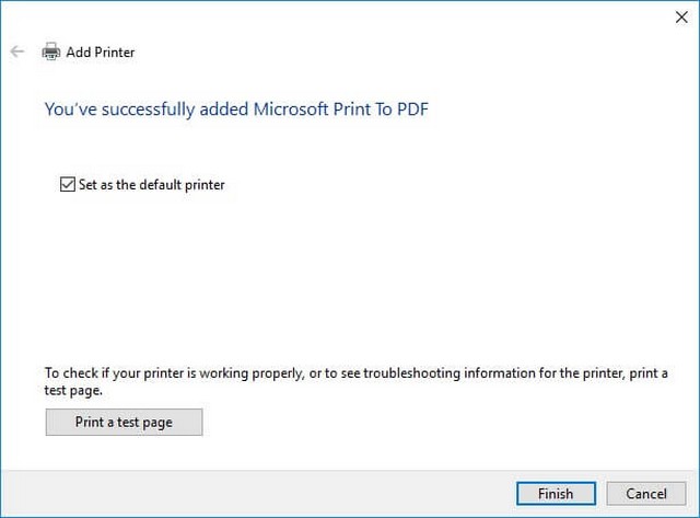 Hướng dẫn cách cài đặt lại Microsoft Print to PDF nhanh nhất 2021