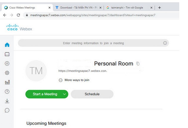 Hướng dẫn họp trực tuyến bằng Cisco Webex Meetings nhanh nhất