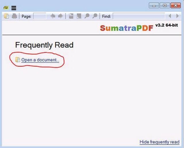 Hướng dẫn sử dụng Sumatra PDF để đọc file PDF 