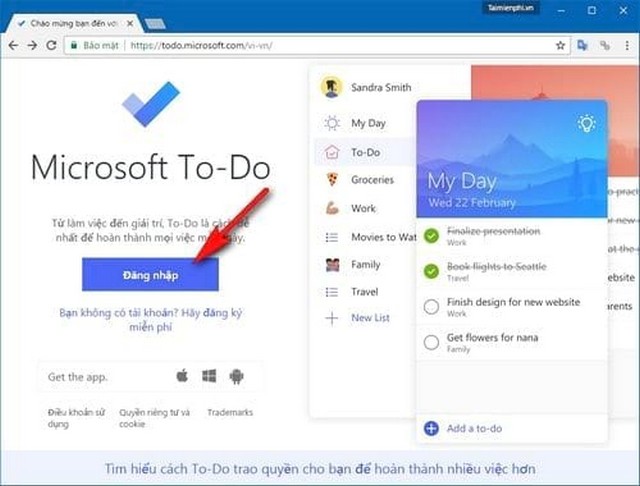 Hướng dẫn sử dụng và lên lịch trên phần mềm Microsoft To-Do