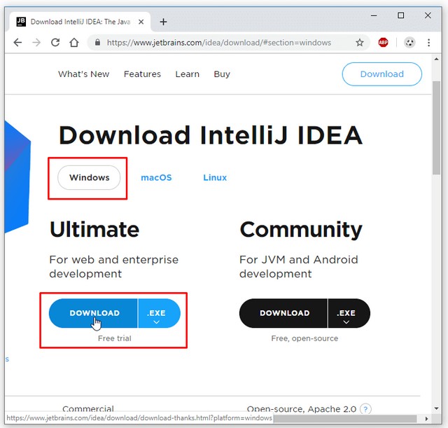 Hướng dẫn tải phần mềm Intellij IDEA