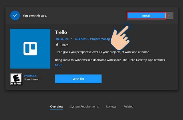 Hướng dẫn tải phần mềm Trello cho máy tính miễn phí