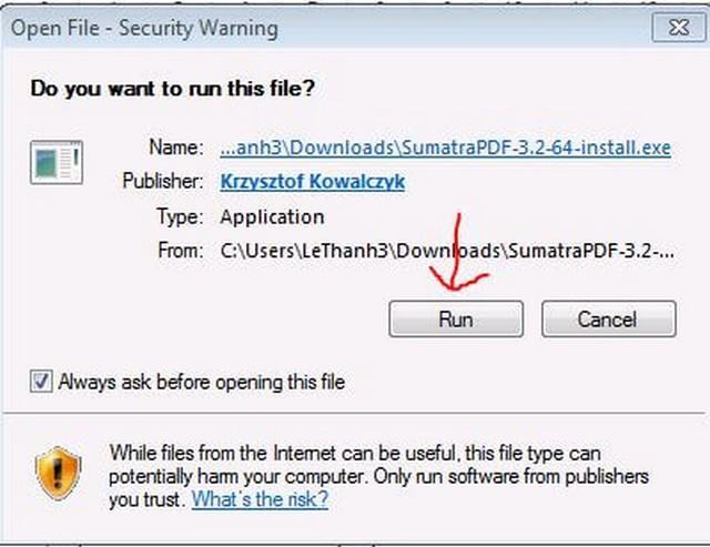 Hướng dẫn tải và cài đặt phần mềm Sumatra PDF