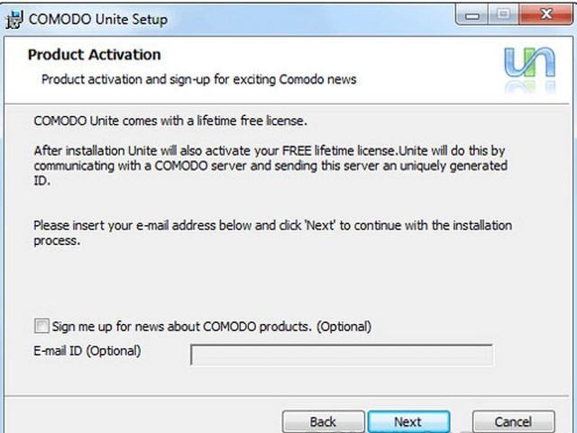 Hướng dẫn tải xuống phần mềm Comodo Unite nhanh nhất
