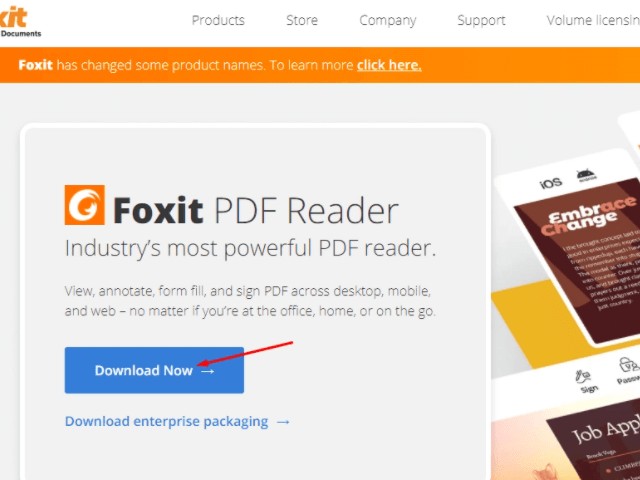 Hướng dẫn tải xuống phần mềm Foxit Reader