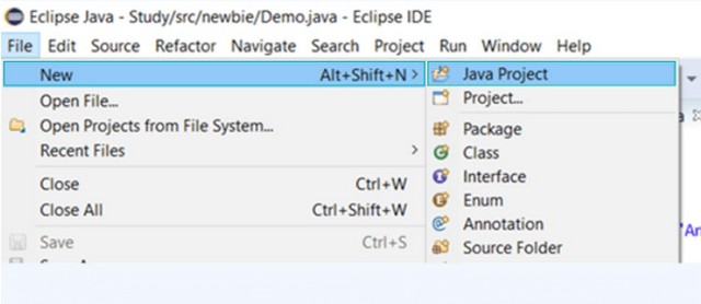 Hướng dẫn tạo Project Java đơn giản mới nhất