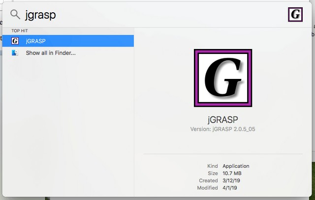 Tải phần mềm jGRASP – Tạo các sơ đồ cấu trúc điều khiển