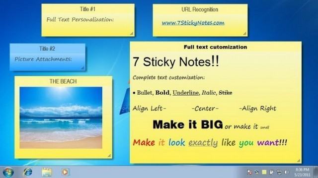Phần mềm 7 Sticky Notes