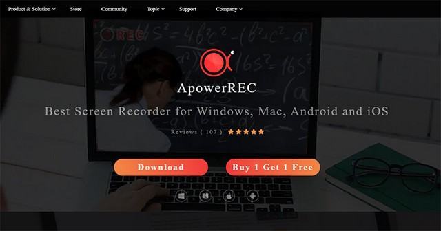 Phần mềm ApowerREC