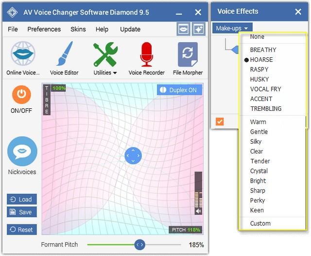 Phần mềm AV Voice Changer Software Diamond