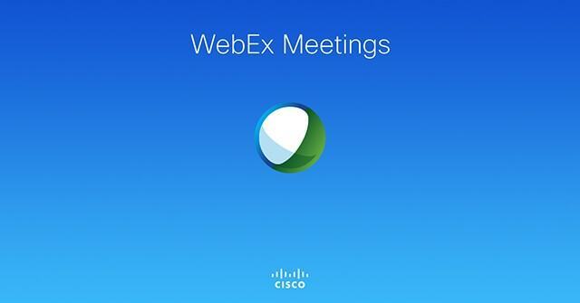 Phần mềm CISCO Webex Meetings