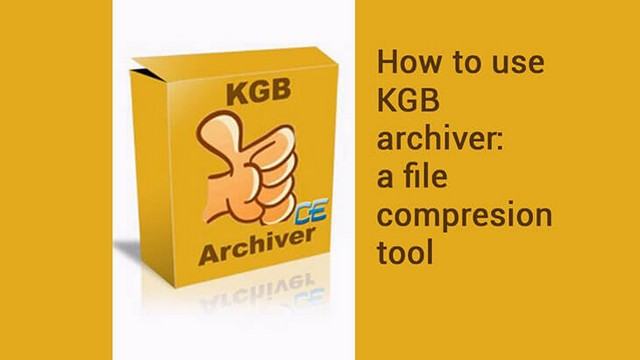 Phần mềm KGB Archiver