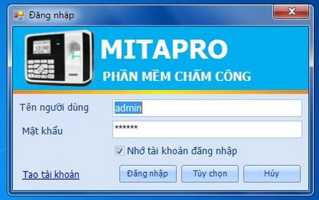 Phần mềm Mita Pro