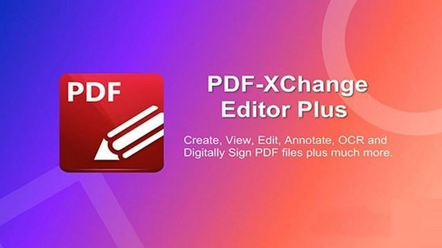 Phần mềm PDF-XChange Editor