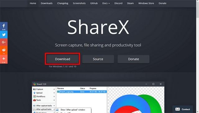 Phần mềm ShareX