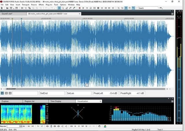 Phần mềm SOUND FORGE Audio Studio 12