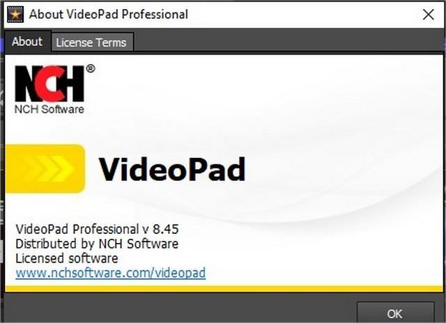Phần mềm VideoPad