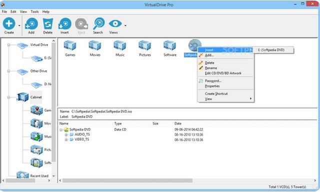 Phần mềm VirtualDrive Pro