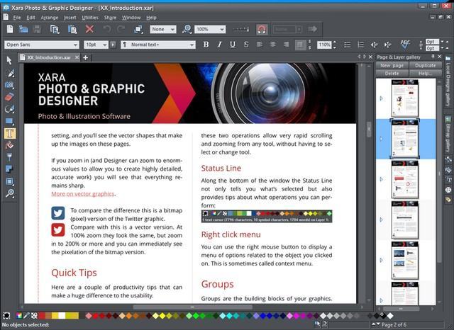 Phần mềm Xara Photo & Graphic Designer