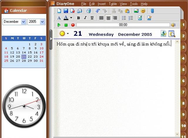 Tải phần mềm DiaryOne ghi nhật ký đa năng cho Windows