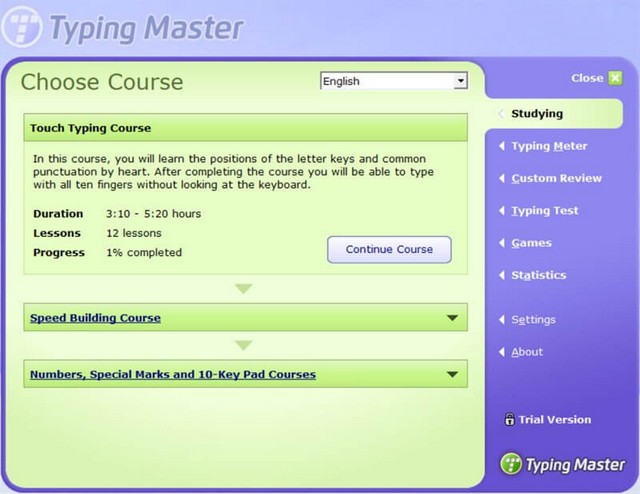 Hướng dẫn sử dụng phần mềm Typing Master mới nhất