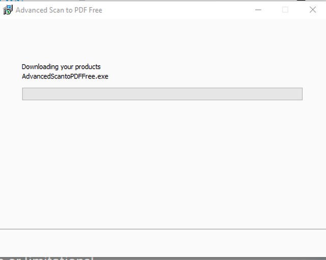 Hướng dẫn tải xuống phần mềm Advanced Scan to PDF Free full