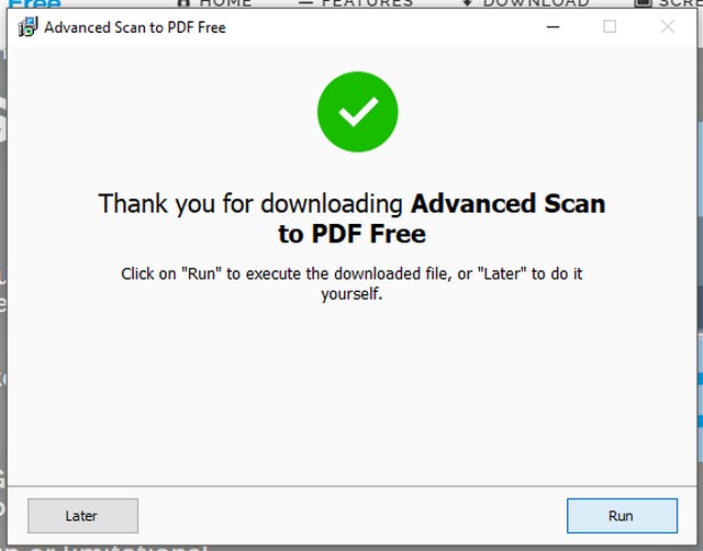 Hướng dẫn tải xuống phần mềm Advanced Scan to PDF Free miễn phí 2021