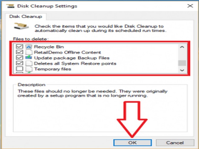 Hướng dẫn sử dụng phần mềm Disk Cleanup trên Win10 mới nhất