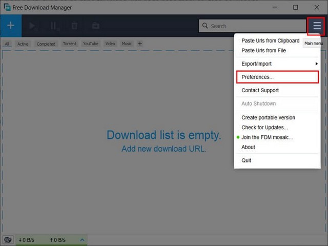 Hướng dẫn sử dụng phần mềm Free Download Manager