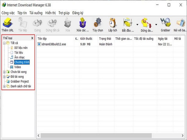 Hướng dẫn sử dụng phần mềm Internet Download Manager mới nhất