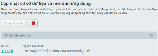 Hướng dẫn sử dụng phần mềm Kaspersky miễn phí