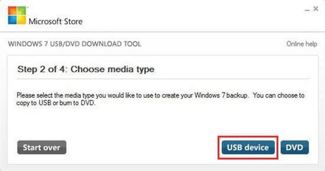 Hướng dẫn sử dụng phần mềm Windows 7 USB/DVD Download Tool miễn phí