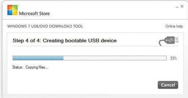 Hướng dẫn sử dụng phần mềm Windows 7 USB/DVD Download Tool nhanh nhất