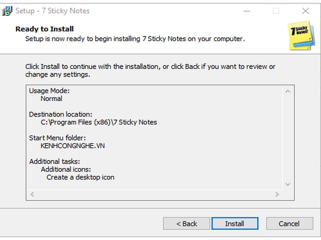 Hướng dẫn tải và cài đặt phần mềm 7 Sticky Notes nhanh nhất 2021