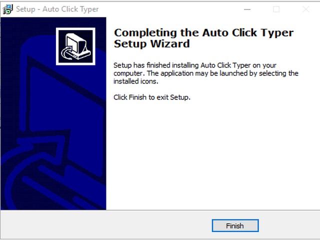 Hướng dẫn tải và cài đặt phần mềm Auto Click Typer hoàn thành
