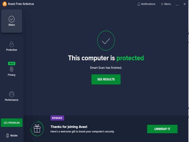 Hướng dẫn tải và cài đặt phần mềm Avast Free Antivirus hoàn tất