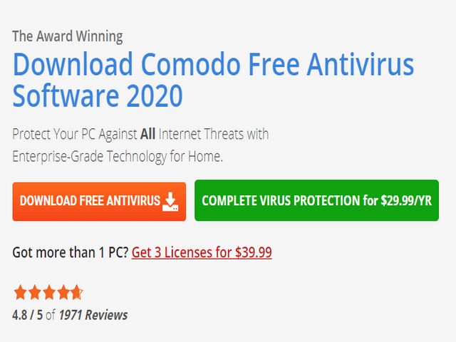 Hướng dẫn tải và cài đặt phần mềm Comodo Antivirus 