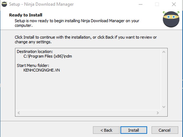 Hướng dẫn tải và cài đặt phần mềm Download Ninja mới nhất 2021