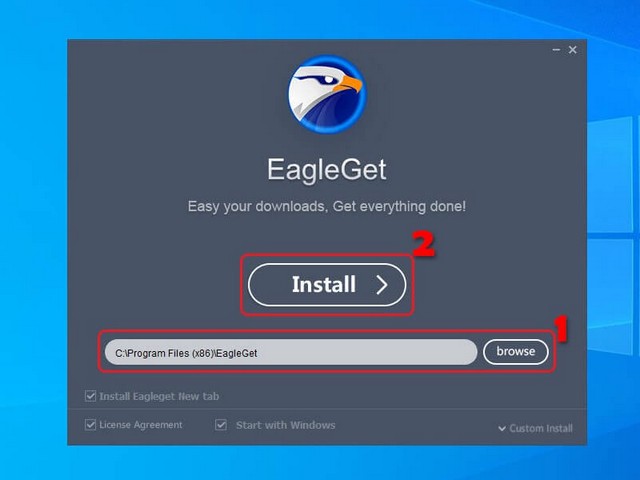 Hướng dẫn tải và cài đặt phần mềm EagleGet nhanh nhất