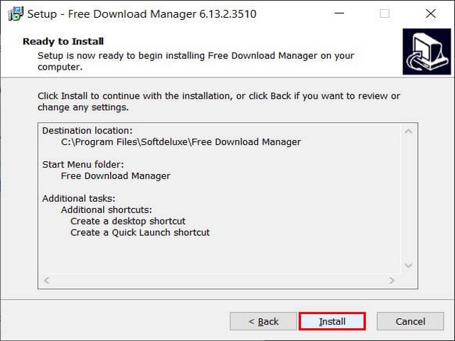 Hướng dẫn tải và cài đặt phần mềm Free Download Manager mới nhất