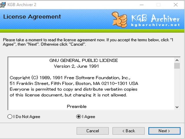 Hướng dẫn tải và cài đặt phần mềm KGB Archiver mới nhất