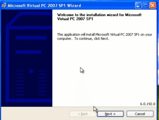 Hướng dẫn tải và cài đặt phần mềm Microsoft Virtual PC