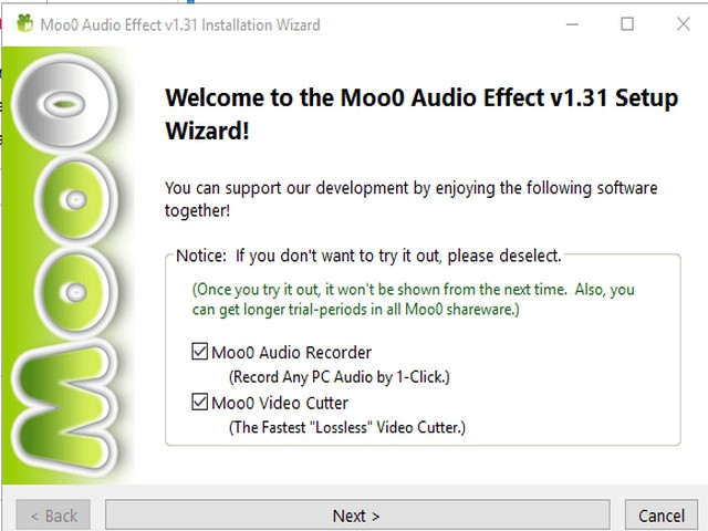 Hướng dẫn tải và cài đặt phần mềm Moo0 Audio Effect  miễn phí