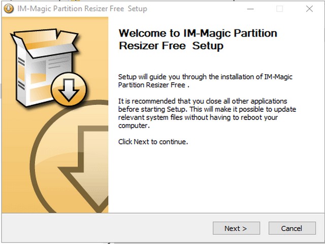 Hướng dẫn tải và cài đặt phần mềm IM-Magic Partition Resizer mới nhất