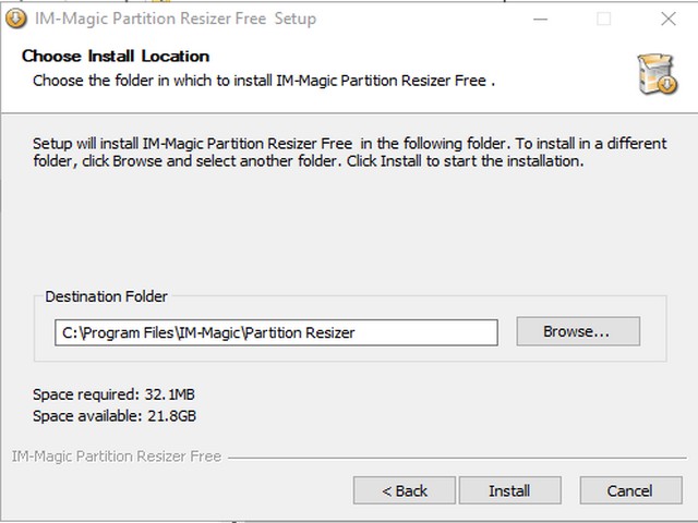Hướng dẫn tải và cài đặt phần mềm IM-Magic Partition Resizer nhanh nhất