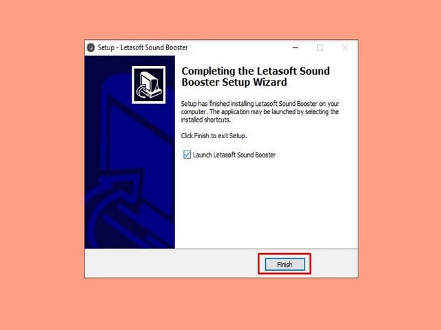Hướng dẫn tải và cài đặt phần mềm Sound Booster kết thúc