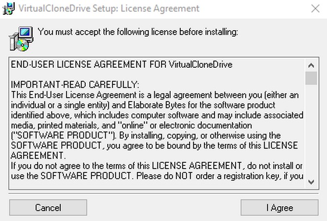 Hướng dẫn tải và cài đặt phần mềm Virtual CloneDrive miễn phí